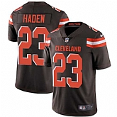 Nike Cleveland Browns #23 Joe Haden Brown Team Color NFL Vapor Untouchable Limited Jersey,baseball caps,new era cap wholesale,wholesale hats